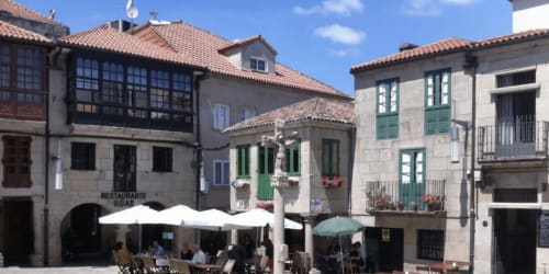 Plaza de la leña Pontevedra