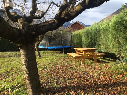 Augustine Saint-Avre - Appartement de charme, 4 personnes Grenoble, jacuzzi, séjour nature, famille, amis, couple, jardin