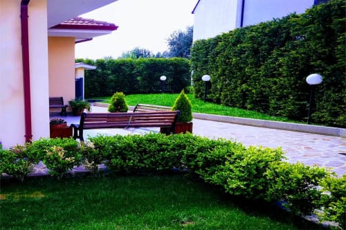 giardino attrezzato