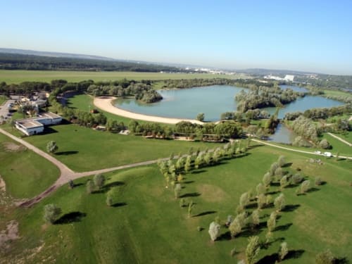 Baignade à la Base de loisirs du Val de Seine - activités à faire à proximité du Clos Magedon - Yvelines