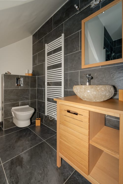 Salle d'eau Chambre Horizons lointains - Le Clos Magedon - proche Saint Germain en Laye
