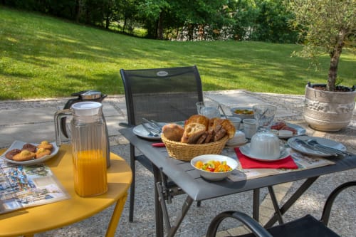 Domaine des Pierres Blanches Petit déjeuner gourmand