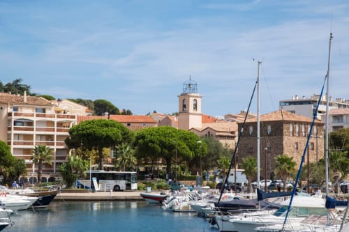 Le joli port de sainte-Maxime