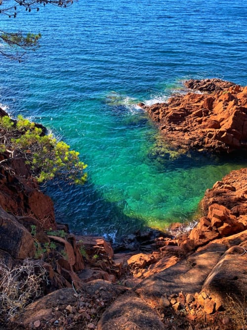 L'esterel dans le var à moins d'une heure du gîte Les Réaux