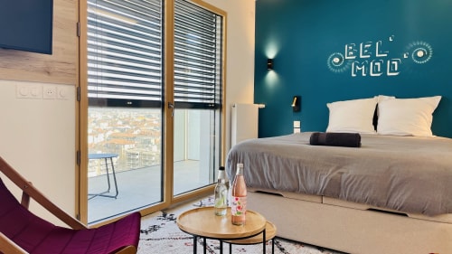Studios Bel Mod - Appartement de vacances - hôtellerie - Design  intérieur - ambiance - domotique - vue - Gare Lyon Part Dieu