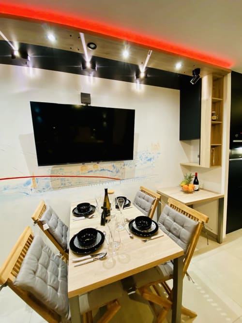 Studios Bel Mod - Holiday apartment - hotel - Interior design - atmosphere - home automation - view - Gare Lyon Part Dieu