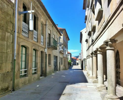 Vista Rua da Amargura nº5. Slow city Hostel de Pontevedra