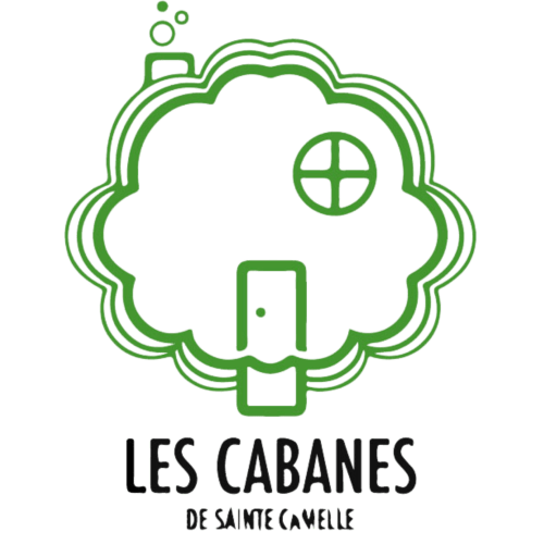 Le logo des Cabanes de Sainte Camelle - Ariège - location de chambres insolites