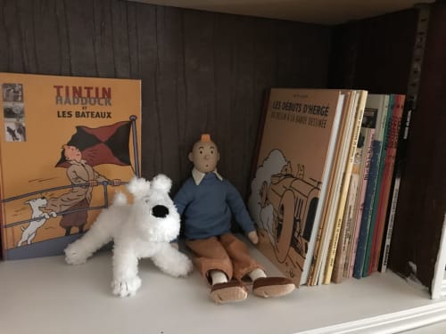 chambre Mr L avec TINTIN de l'Escale en Beauce chambre d'hotes