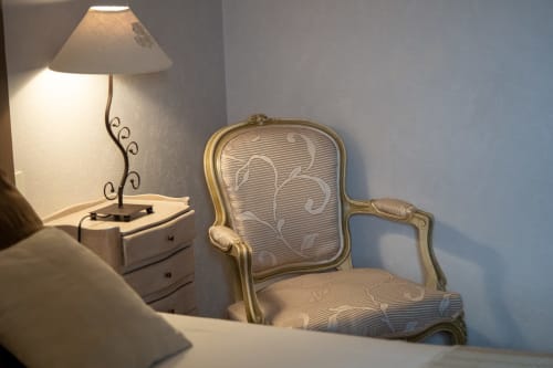 Pretty decoration in the Château de Laborde bedroom