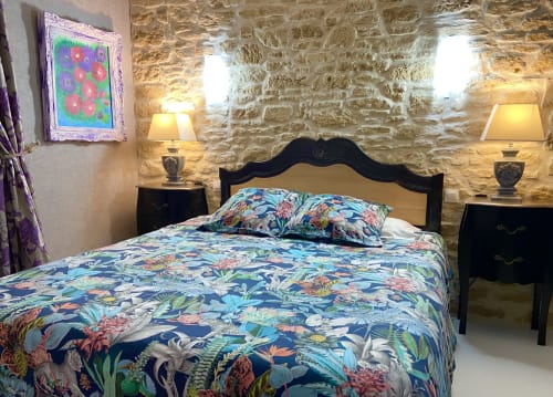 Ô clair de lune à sarlat-Périgord noir-chambre de charme-coin bureau