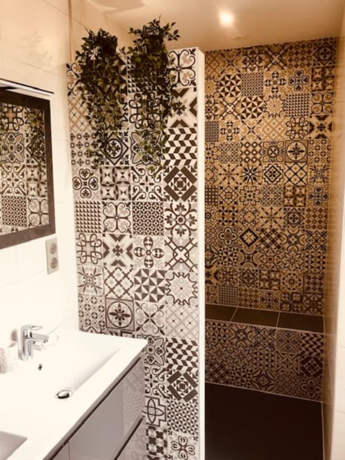 lvers la douche d'Eden-Chambres d'hôtes Chez Alisa et Daniel 