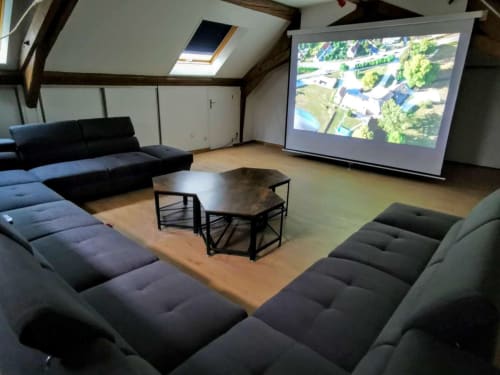 salle projection gîte repos relaxation 