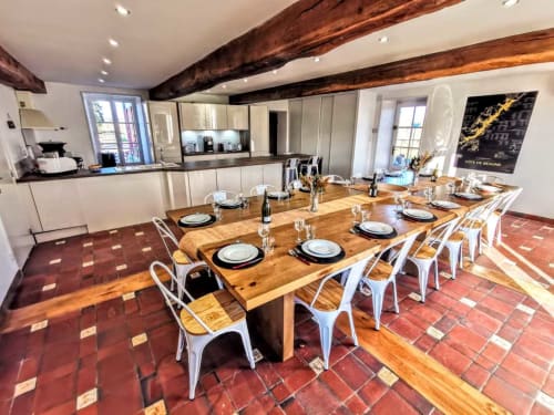 cuisine salle à manger charme 