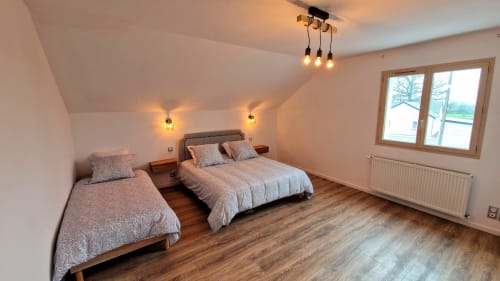 chambre lit simple lit double 