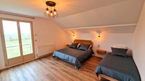 chambre lit double zen 