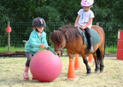 Des activités pour les plus jeunes sont disponibles dans les alentours du village vacances, telles que des promenades à poney