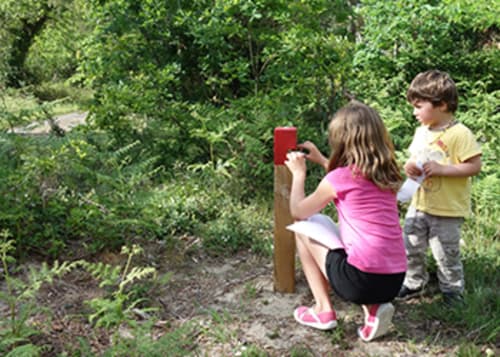 Partez à la découverte de la nature environnante grâce au parcours balisé démarrant au pied du village vacances.