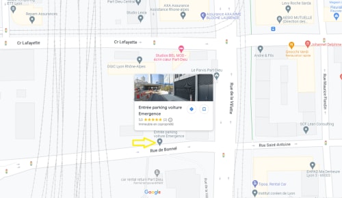 Studios Bel Mod - Garage - Parking  -Gare Lyon Part Dieu