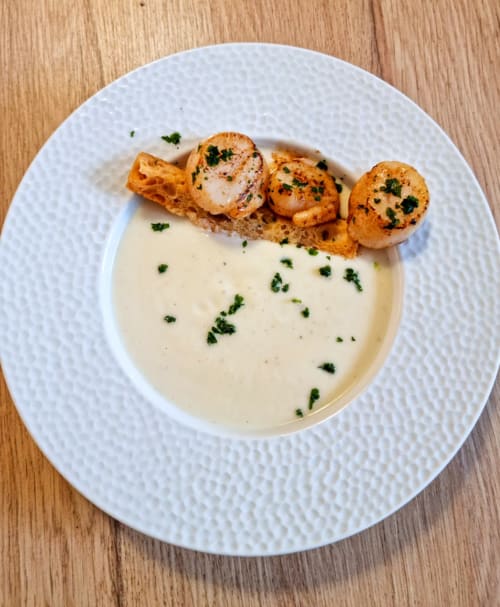 Exemple d'entrée de la table d'hôtes gourmande
