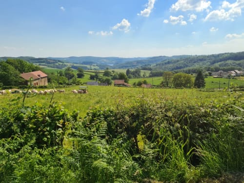 Vue de Ambiance Morvan - Location de gîte et chambres d'hôtes - Morvan 58230