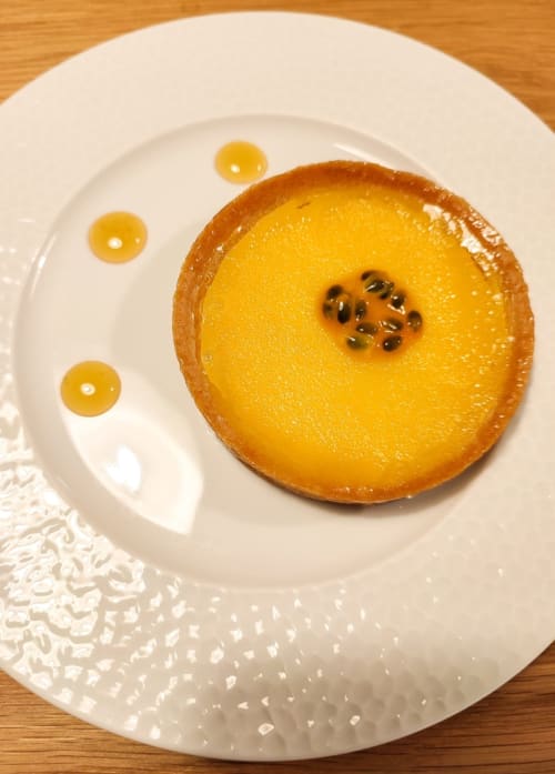 Exemple de dessert de la table d'hôtes familiale