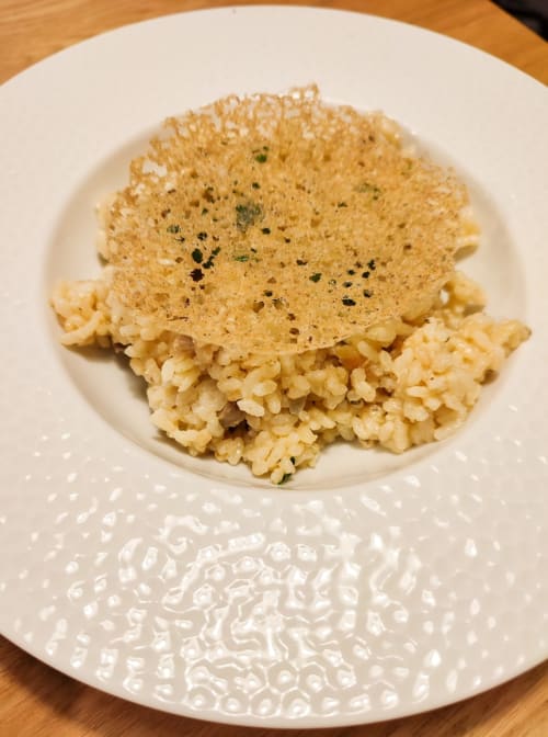 Exemple (végétarien) de plat principal de la table d'hôtes familiale