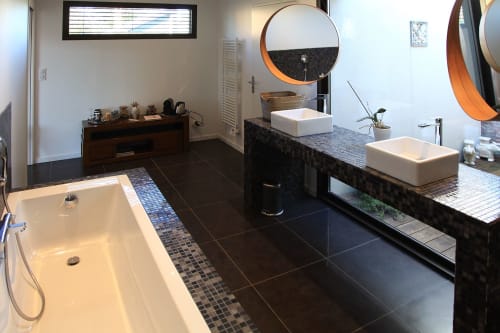 Baignoire salle de bain Cottage Tropical