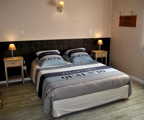 chambre l'hippocampe, lit 160x200, 