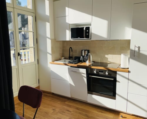 Les Roger Bontemps - Appartement vue Port Dinan, Bretagne, confort