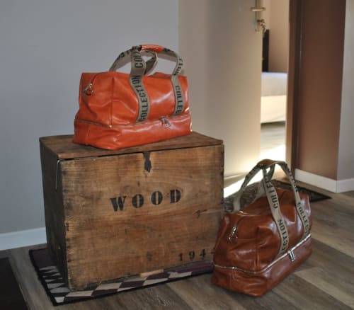 voyage, weekend, bagages, arrivée