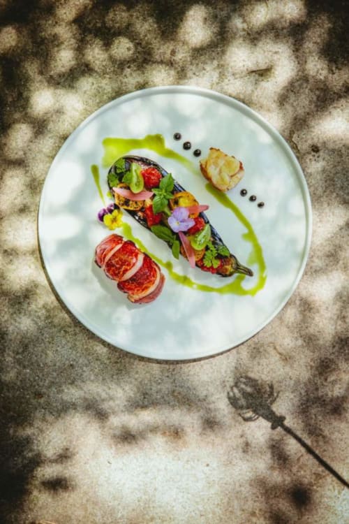 Les Cèdres restaurant gastronomique étoilé guide Michelin
