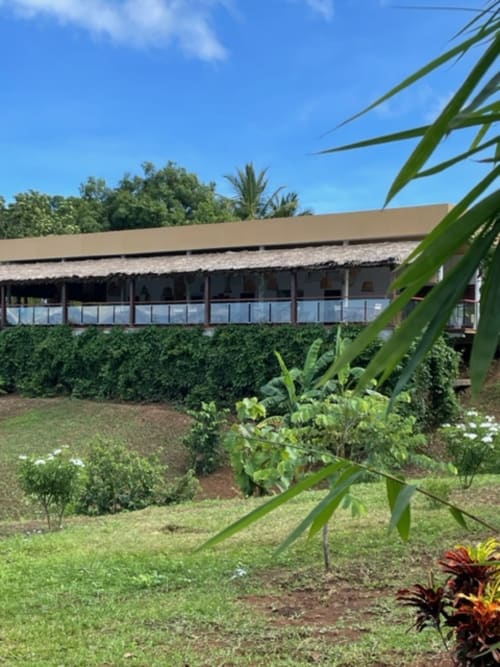 Vue du restaurant au Belamandy Lodge, meilleur restaurant de Nosy Be