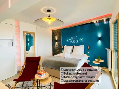 Studios Bel Mod - Appartement exceptionnel - Gare Lyon Part Dieu