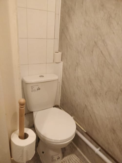 En-suite toilet