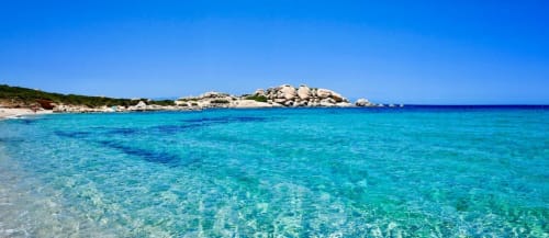 Acque turchesi cristalline e spiaggia sabbiosa a Torre Grande Oristano, Italia vicino ad Affittacamere Al Mare