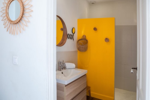 Salle de bain, Provence, vacances en famille