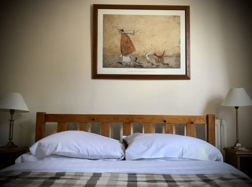 The White Horse Inn - Clun, Shropshire, England, Pub, restaurant, B&B