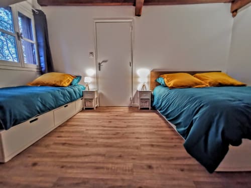 lit simple lit double couchages  Couches Autun