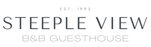 Steeple View B&B Guesthouse logo, established 1995, Donegal Ireland