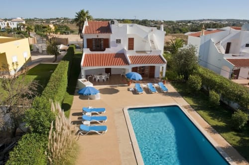aerial view of the apartment | AlbueraDomus Holiday Rentals - Beachside Retreat in Albufeira