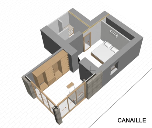 plan canaille - The Address Cassis - chambres d'hôtes et boutique hôtel de luxe Cassis - piscine extérieure