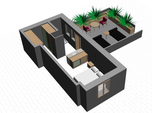 plan master - The Address Cassis - chambres d'hôtes et boutique hôtel de luxe Cassis - piscine extérieure