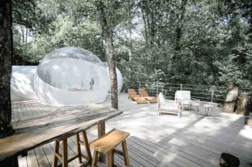 Bulle Spa Petit Verdot Hébergement Insolite de Luxe Bordeaux Gironde Aquitaine pour Couple Romantique et Amoureux