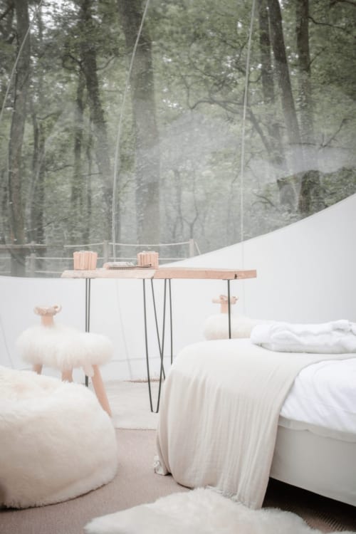 Bulle Spa Petit Verdot Hébergement Insolite de Luxe Bordeaux Gironde Aquitaine pour Couple Romantique et Amoureux