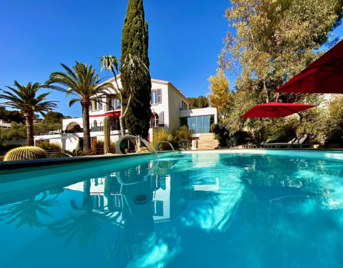 piscine et maison cactus - The Address Cassis - chambres d'hôtes et boutique hôtel de luxe Cassis - piscine extérieure