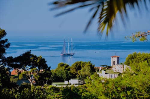 vue mer voilier - The Address Cassis - chambres d'hôtes et boutique hôtel de luxe Cassis - piscine extérieure