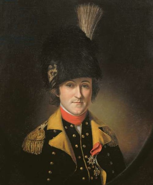 Portrait du marquis Armand Tuffin de la Rouërie