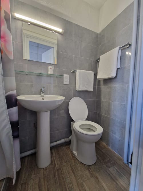 Salle de douche de la chambre Lits Jumeaux