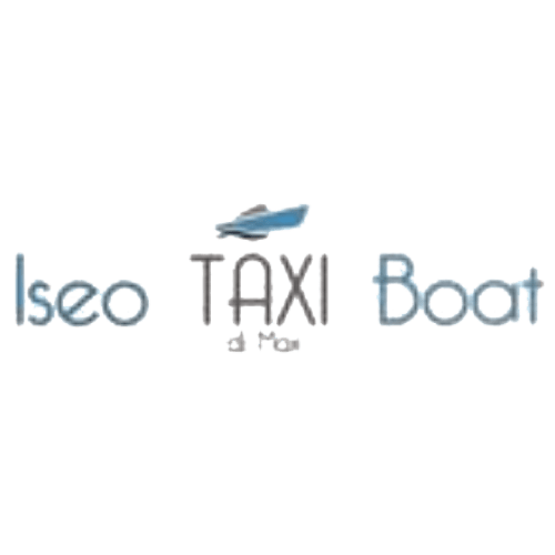Iseo Thai Boat Logo mit blauem Bootssymbol für das Verdolivo B&B in Sale Marasino, Italien
